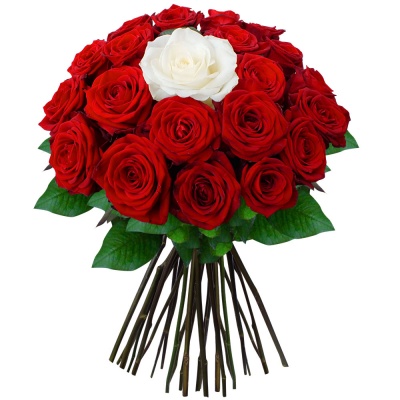 Bouquet de roses passion