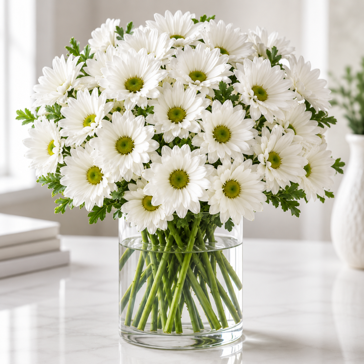 Marguerites blanches  