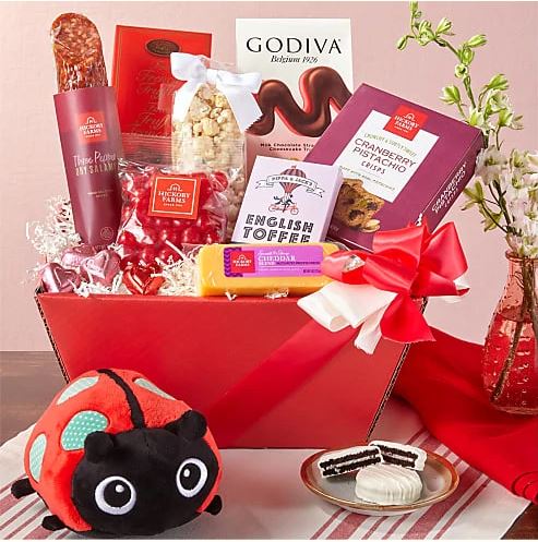 Panier-cadeau je t'aime