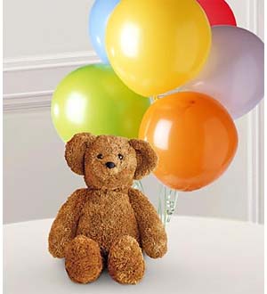 ballons avec ourson