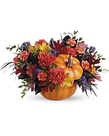 Bouquet citrouille envoutantes