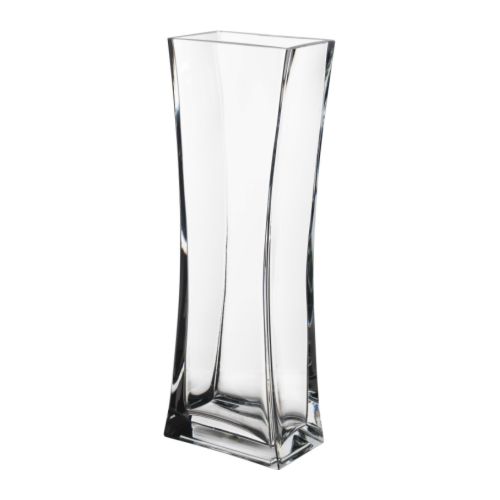 Vase en vitre